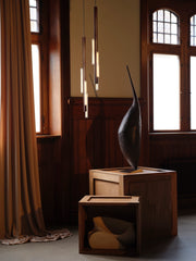 HAIL 3 LIGHT SHORT, 3 PIECE CHANDELIER