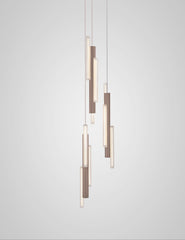 HAIL 3 LIGHT SHORT, 3 PIECE CHANDELIER