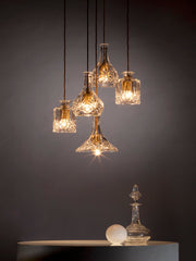 Decanterlight Chandelier 3 Piece