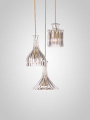 Decanterlight Chandelier 3 Piece