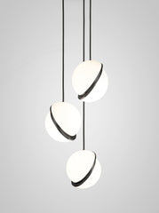 Mini Crescent Chandelier 3 Piece